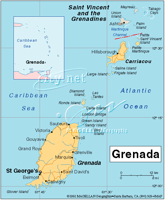 Island Treasure - Grenada Maps